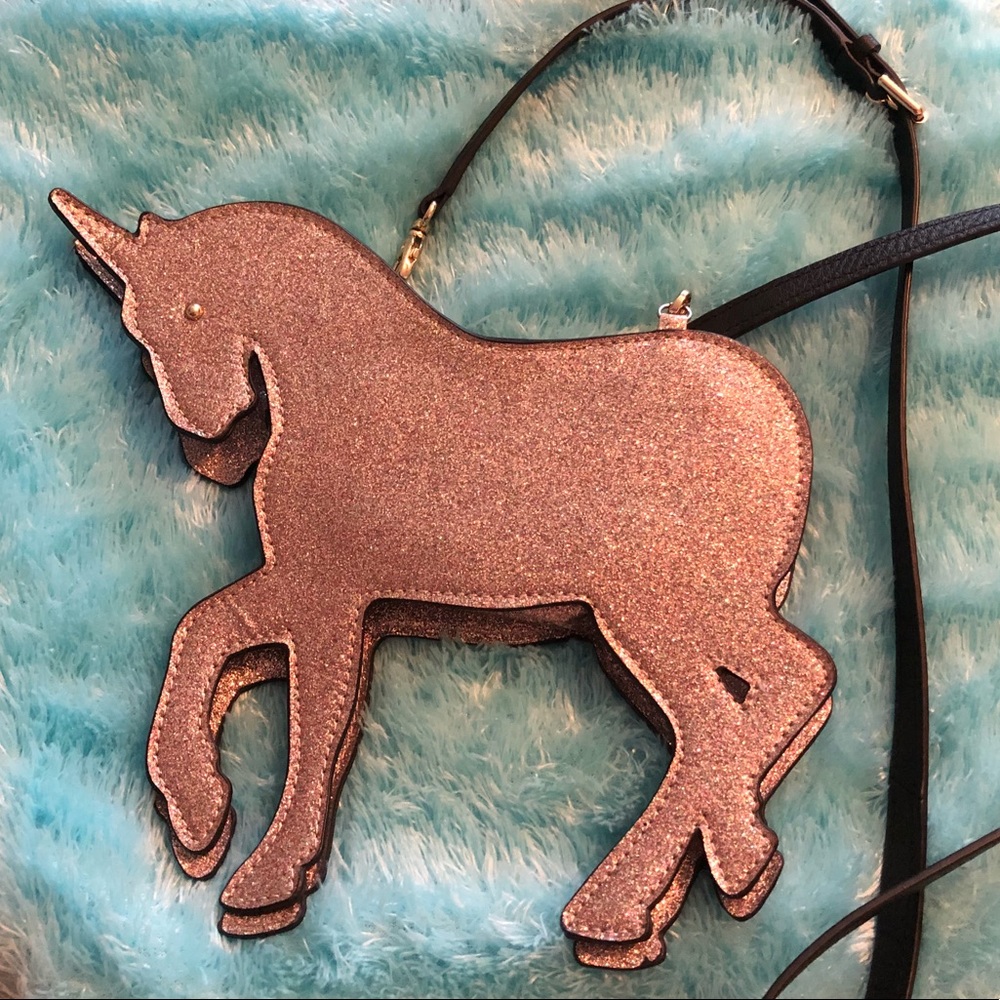 LOWEST 🖤 Rave Festival Glitter Unicorn Purse